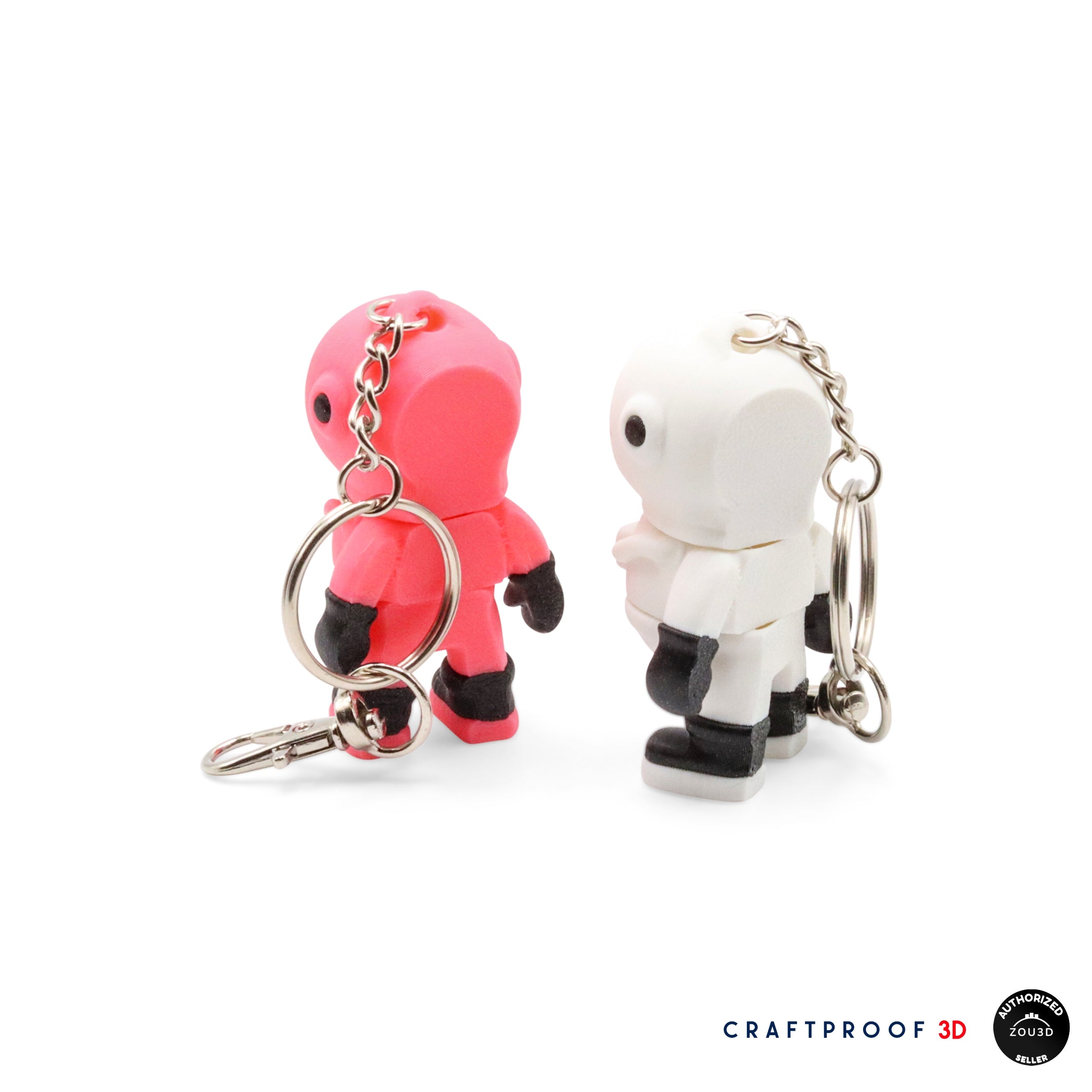 Articulated Astronaut Keychain